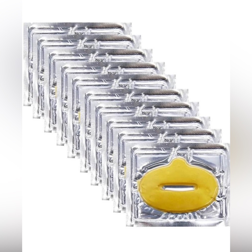 Full pack 50 golden lip mask
